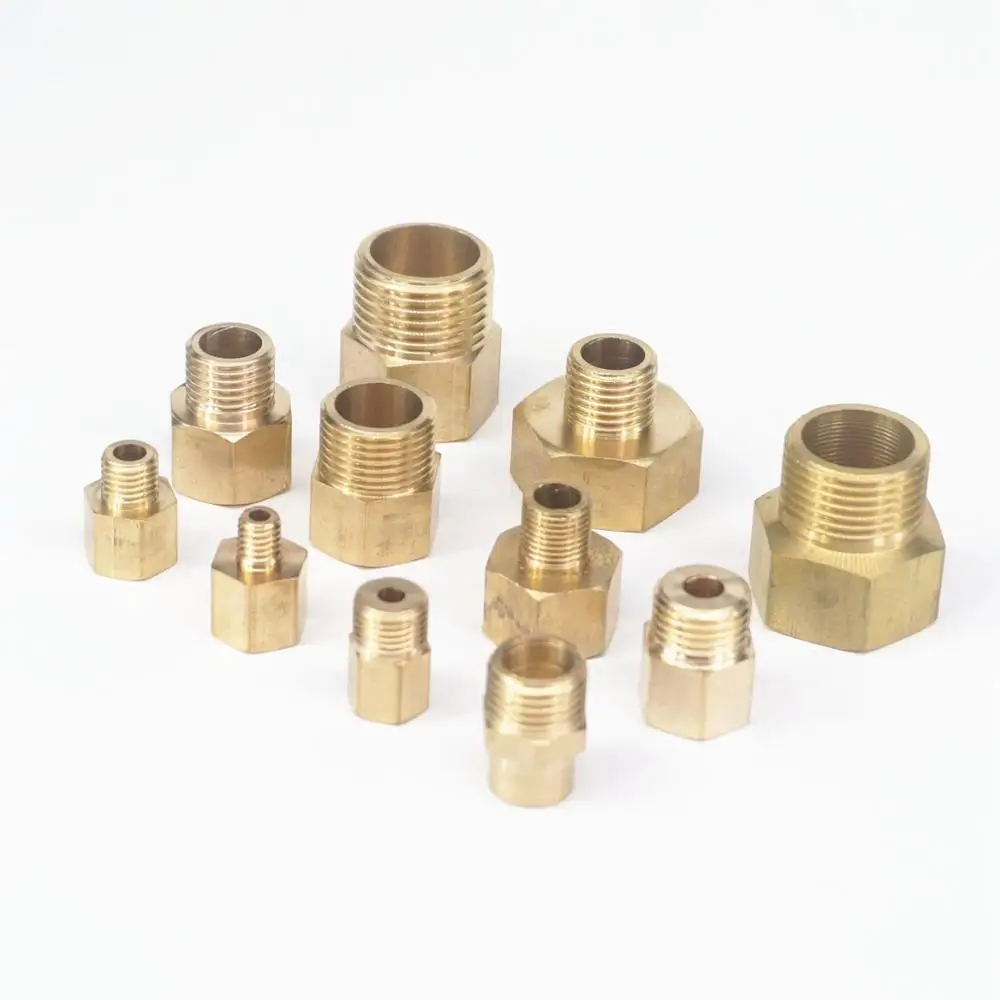 Compression Fitting Brass - 2 قطعة M14x1 M14x1.5 M16x1.5 الإناث