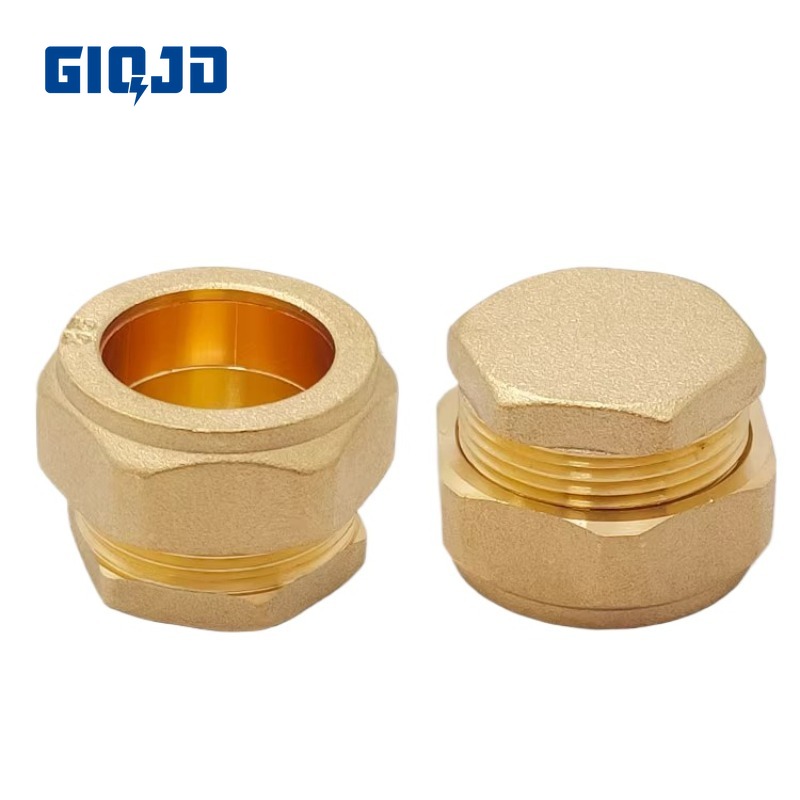 Compression Fitting Brass - النحاس بطاقة كم المكونات 15 16