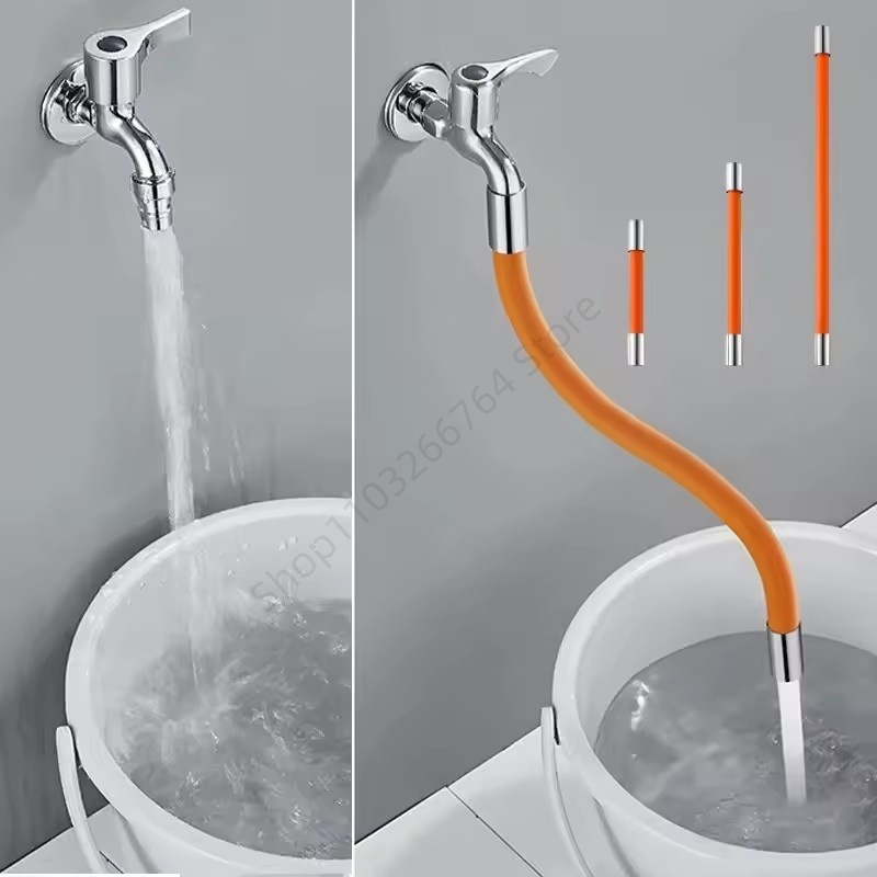 Flexible Hose Braided - 360 ° وصلة تمديد صنبور المطبخ