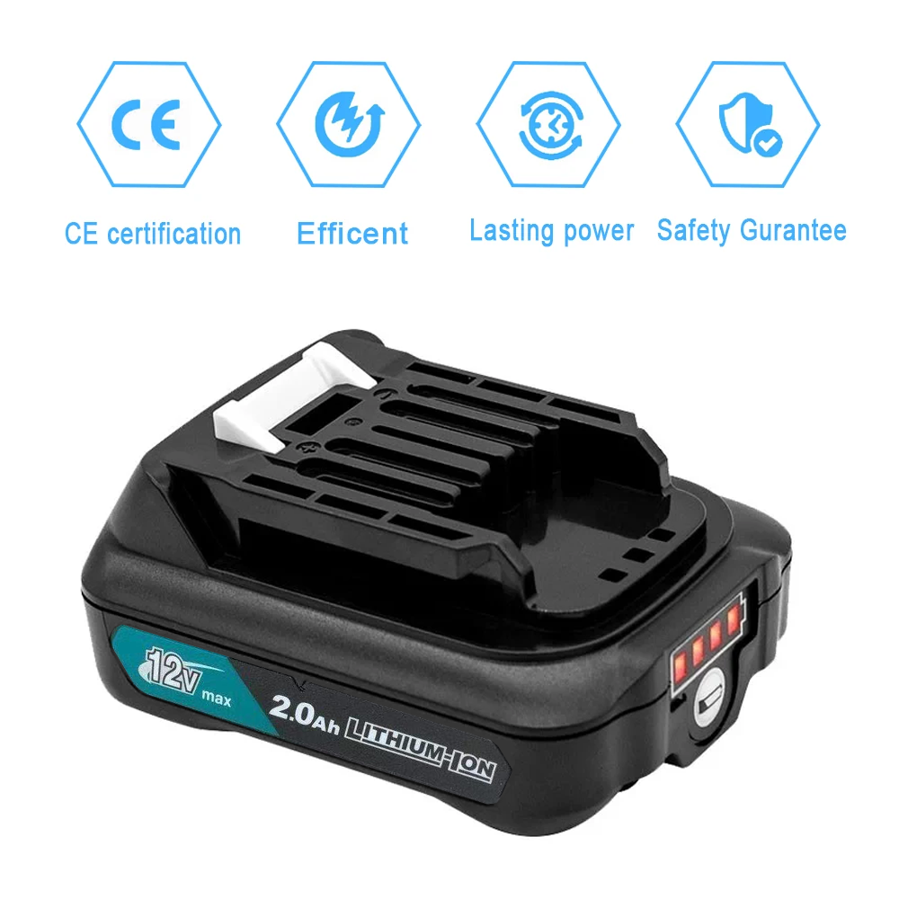 Makita Drill Hp1640 - بطارية ليثيوم أيون قابلة لإعادة الشحن