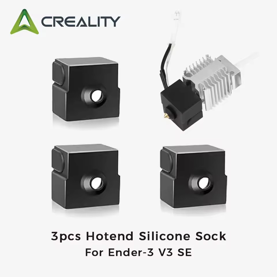 Creality Printer Ender 3 V3 - غطاء سيليكون مقاوم للحرارة من كرياليتي