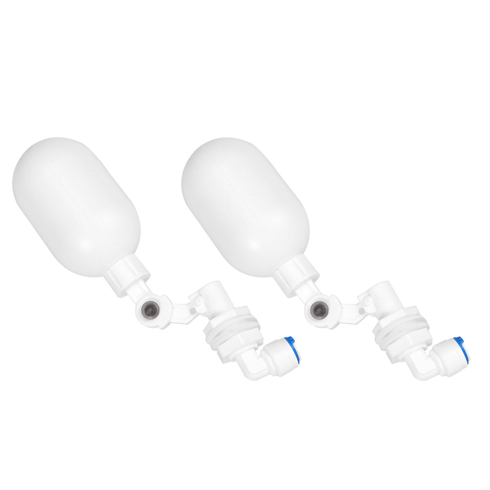 Float Ball Valve - قطعتان من صمامات كروية عائمة بلاستيكية