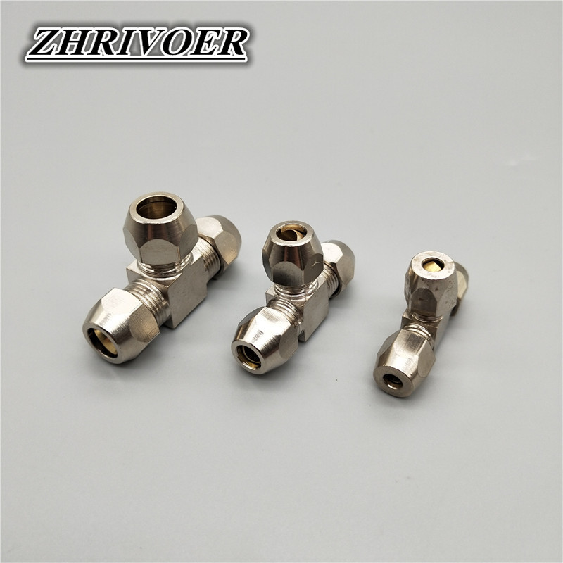 Compression Fitting Brass - 1 قطعة تركيبات تعمل بالهواء المضغوط
