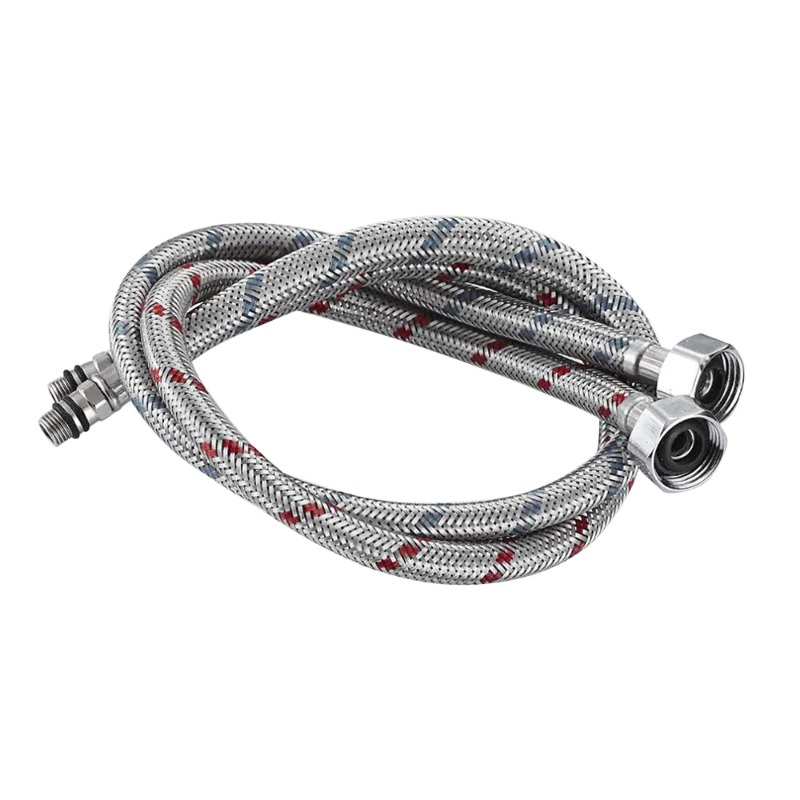 قطعتان من أنابيب السباكة المرن - مراجعة Flexible Hose Braided وسعره