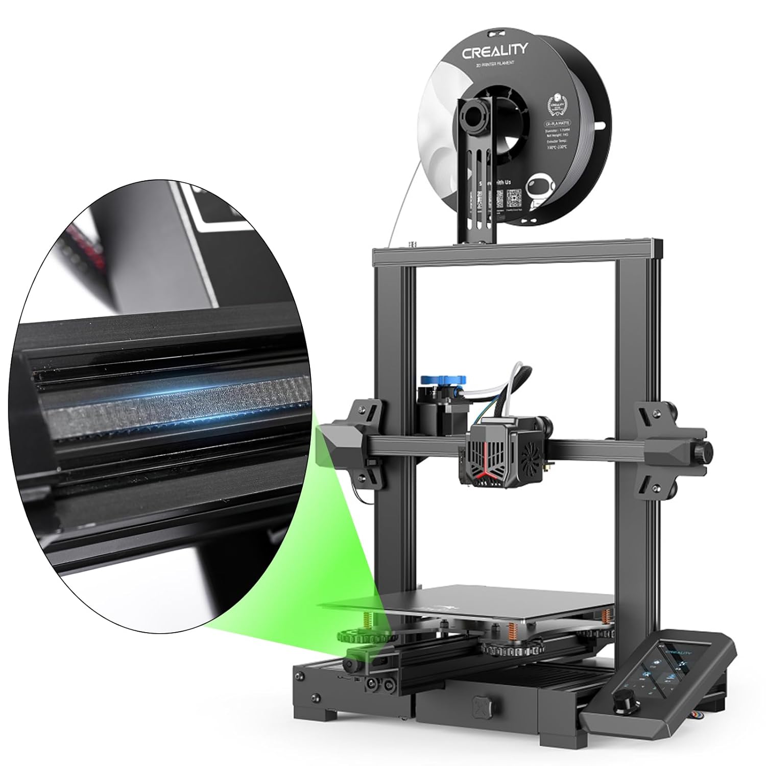 طقم أحزمة توقيت X+Y لطابعات Cr - مراجعة Creality Printer K1 وسعره
