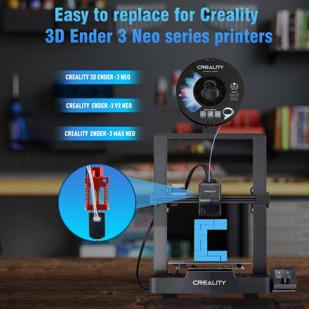 طقم هوت إند لطابعة كرياليتي إن - مراجعة Creality Printer Ender 3 V3 وسعره