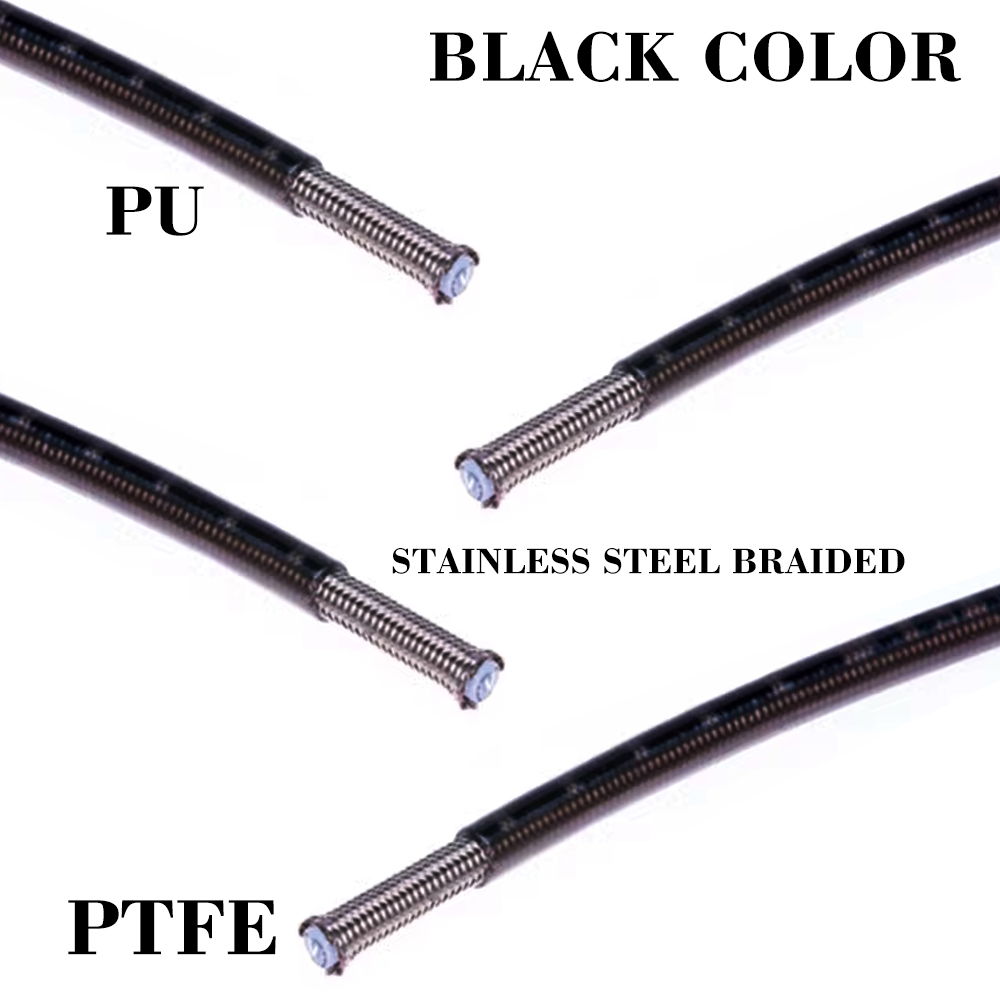 AN3 دراجة نارية PTFE خطوط الفر - مراجعة Flexible Hose Braided وسعره