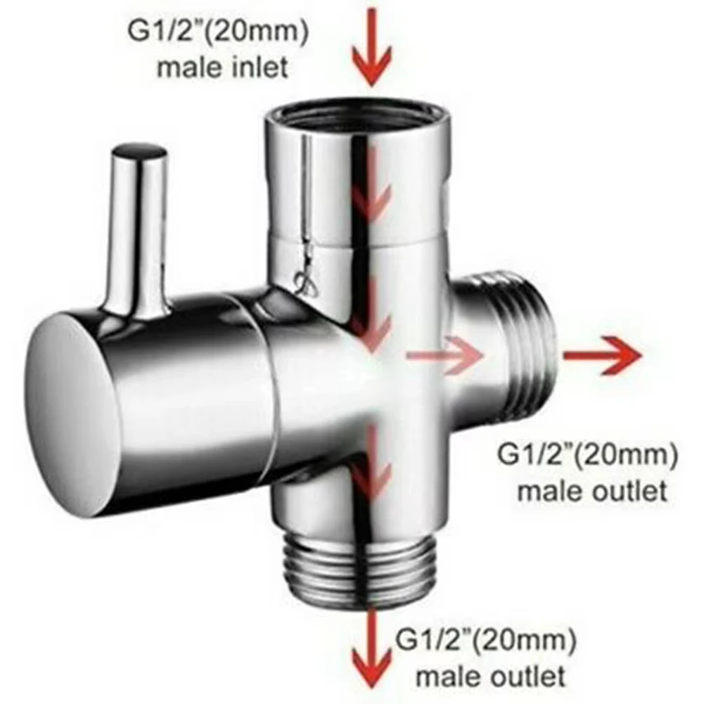 G1/2in 3 طريقة محول صمام T-محو - مراجعة Shower Valve Cartridge وسعره