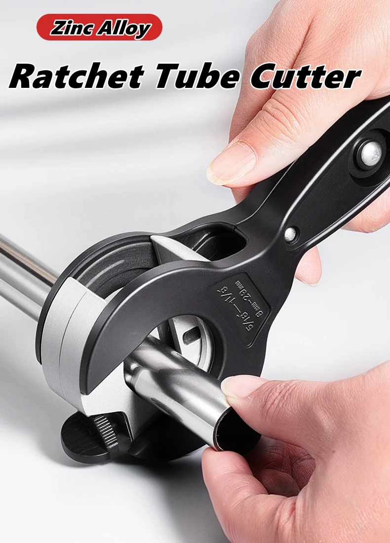 قاطع أنابيب يدوي عالمي بنظام ا - مراجعة Pipe Cutter Ratchet وسعره