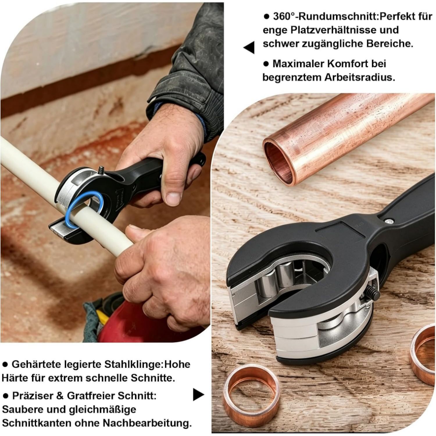 مجموعة قواطع الأنابيب، قاطع أن - مراجعة Pipe Cutter Ratchet وسعره