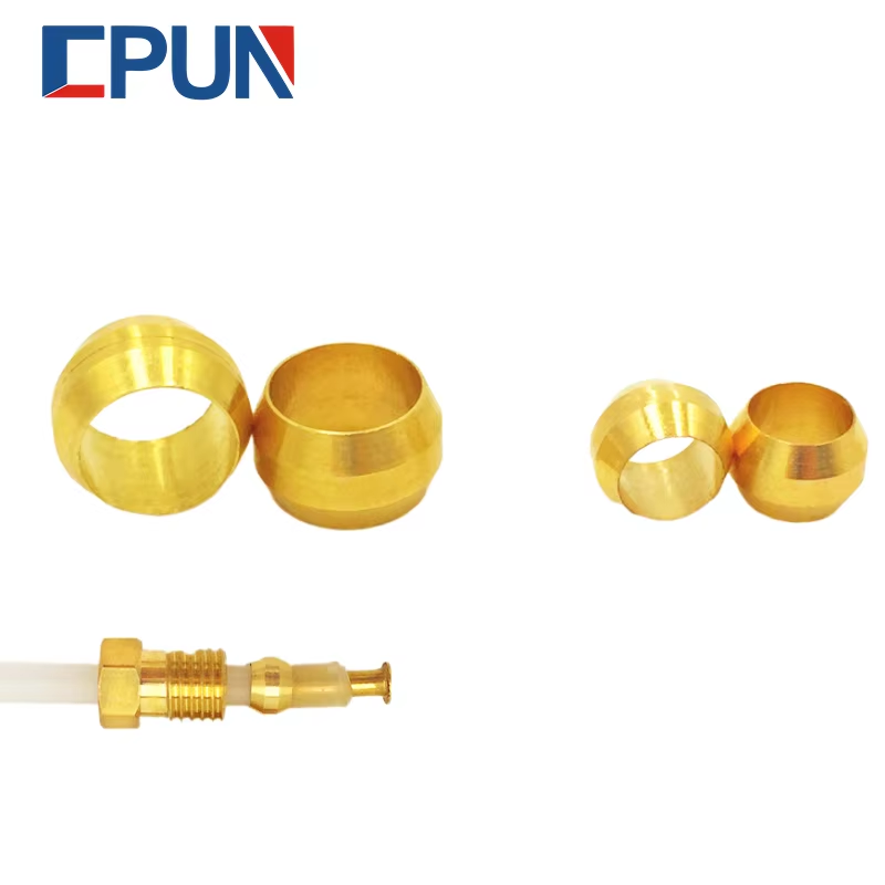 10 قطعة النحاس مزدوجة تفتق الط - مراجعة Compression Fitting Brass وسعره