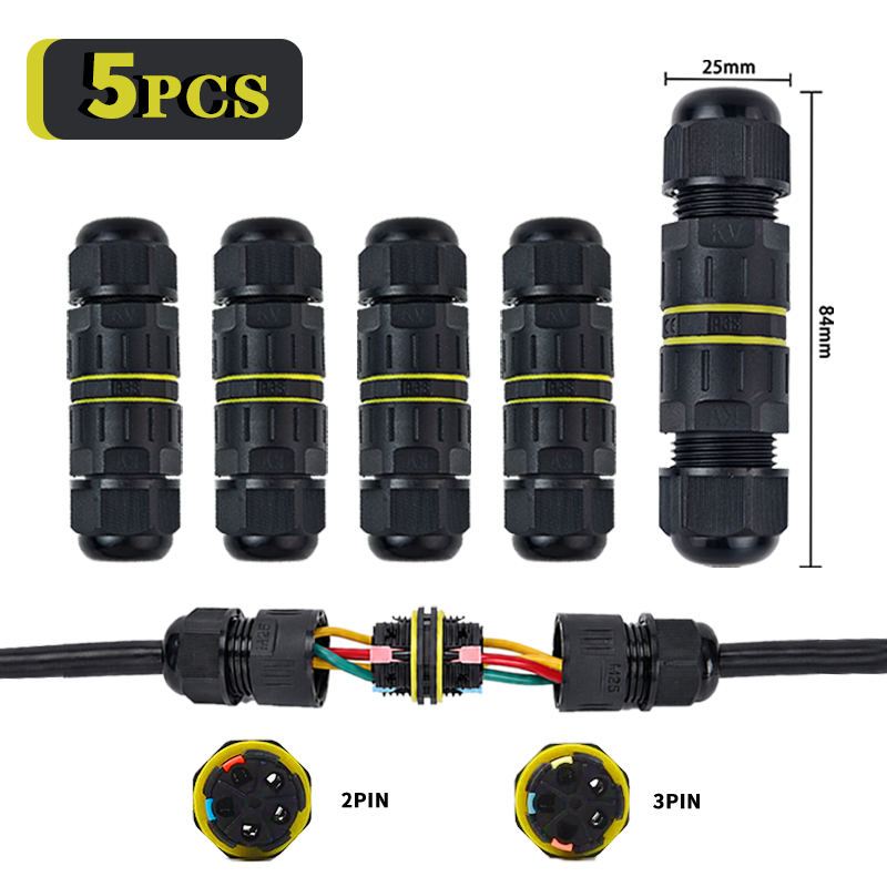 5 قطع موصل أسلاك سريع مقاوم لل - مراجعة Push Fit Connector وسعره