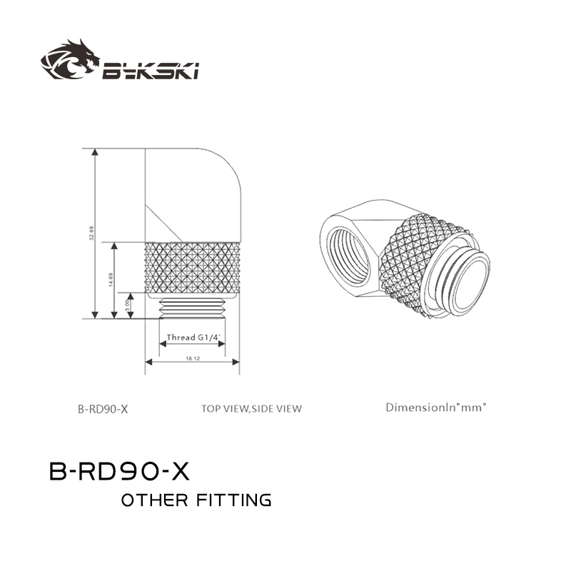 BYKSKI G1/4 ''90 درجة تركيب ضغ - مراجعة Compression Fitting Brass وسعره