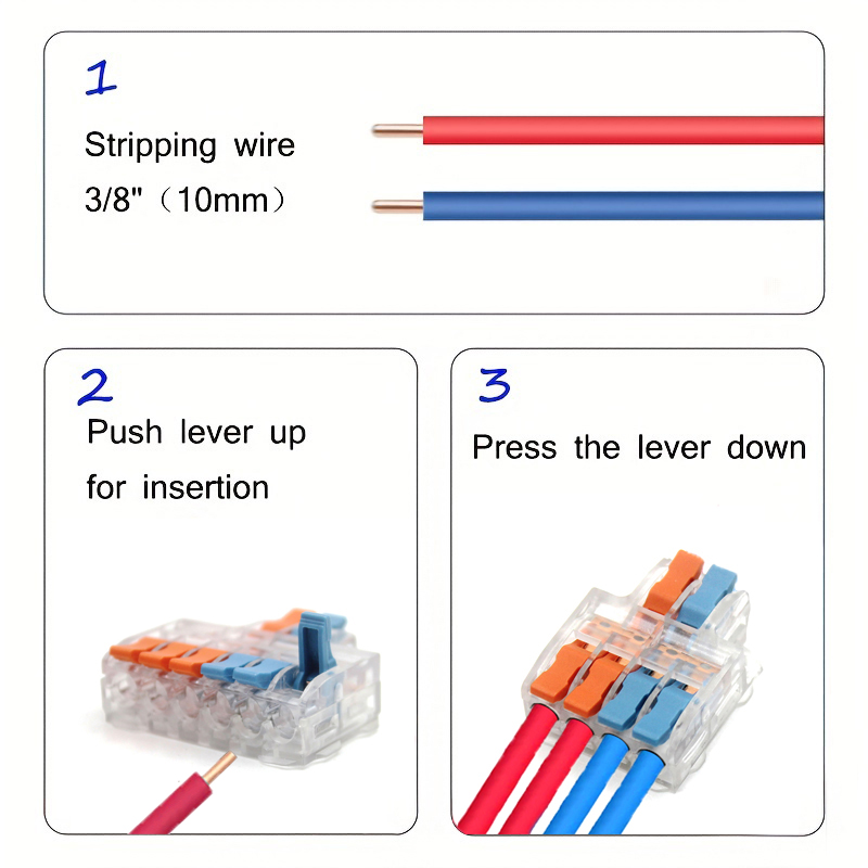 10/50 قطعة موصل سلك سريع العال - مراجعة Push Fit Connector وسعره
