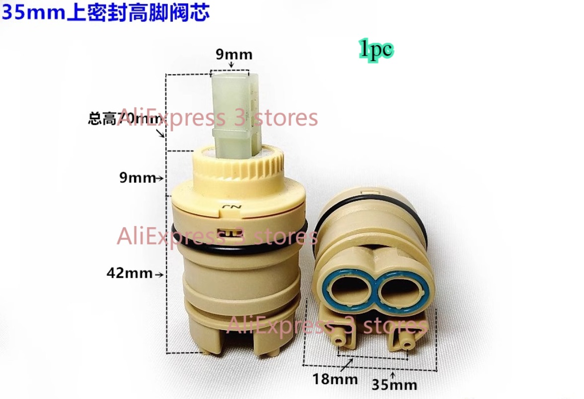 1 قطعة 28 مللي متر/35 مللي متر - مراجعة Basin Mixer Cartridge وسعره