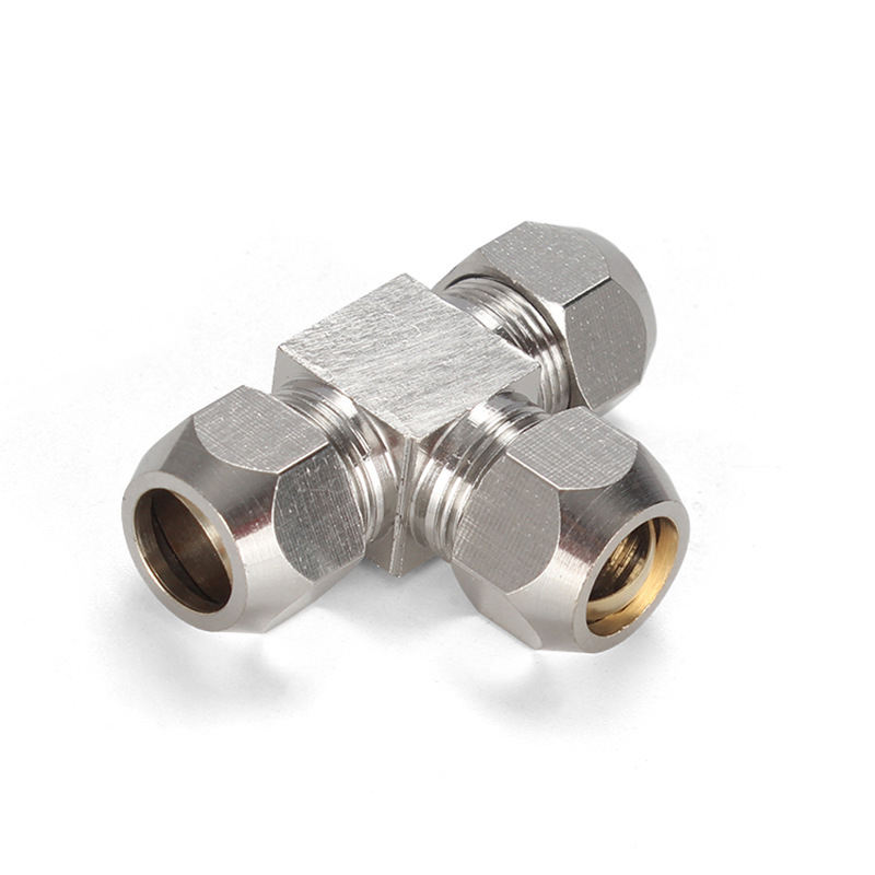 1 قطعة تركيبات تعمل بالهواء ال - مراجعة Compression Fitting Brass وسعره