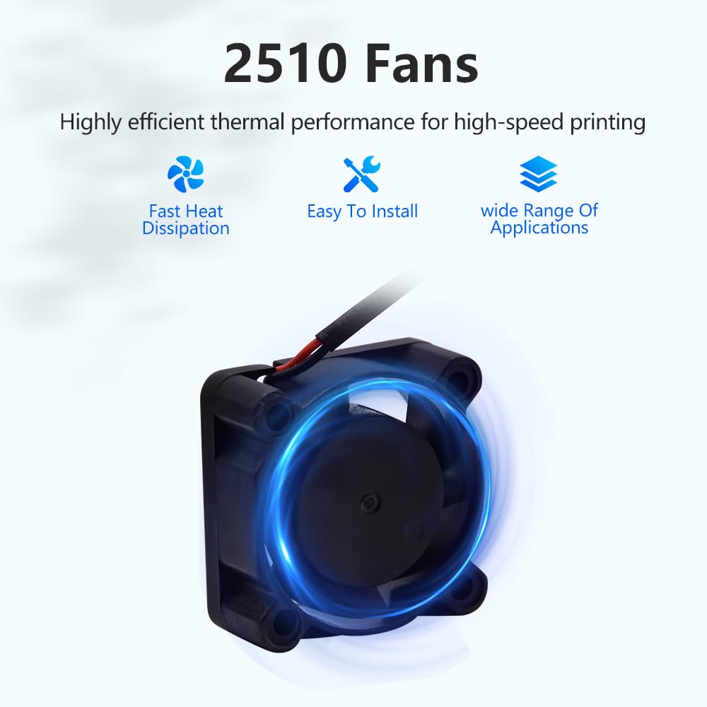 مراوح طابعة ثلاثية الأبعاد من  - مراجعة Creality Printer K1 وسعره