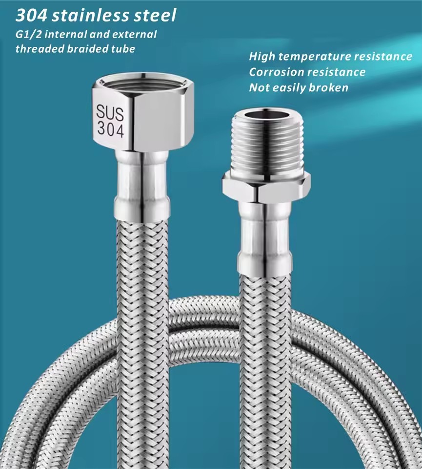 خرطوم مرن مجدول من الفولاذ الم - مراجعة Flexible Hose Braided وسعره