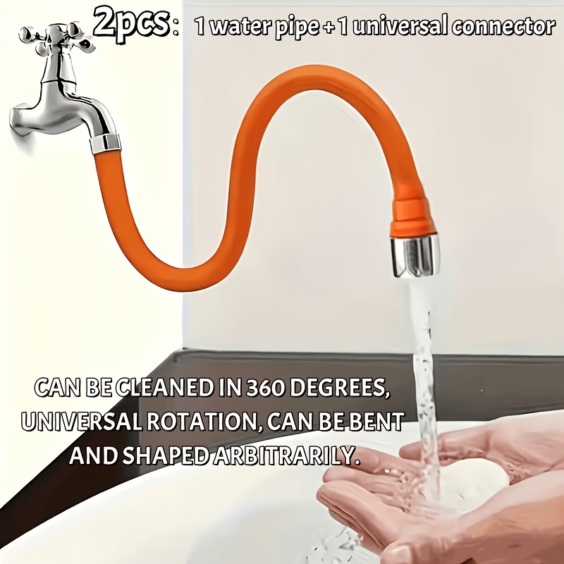 موسع صنبور قابل للطي 2 في 1 مع - مراجعة Flexible Hose Braided وسعره