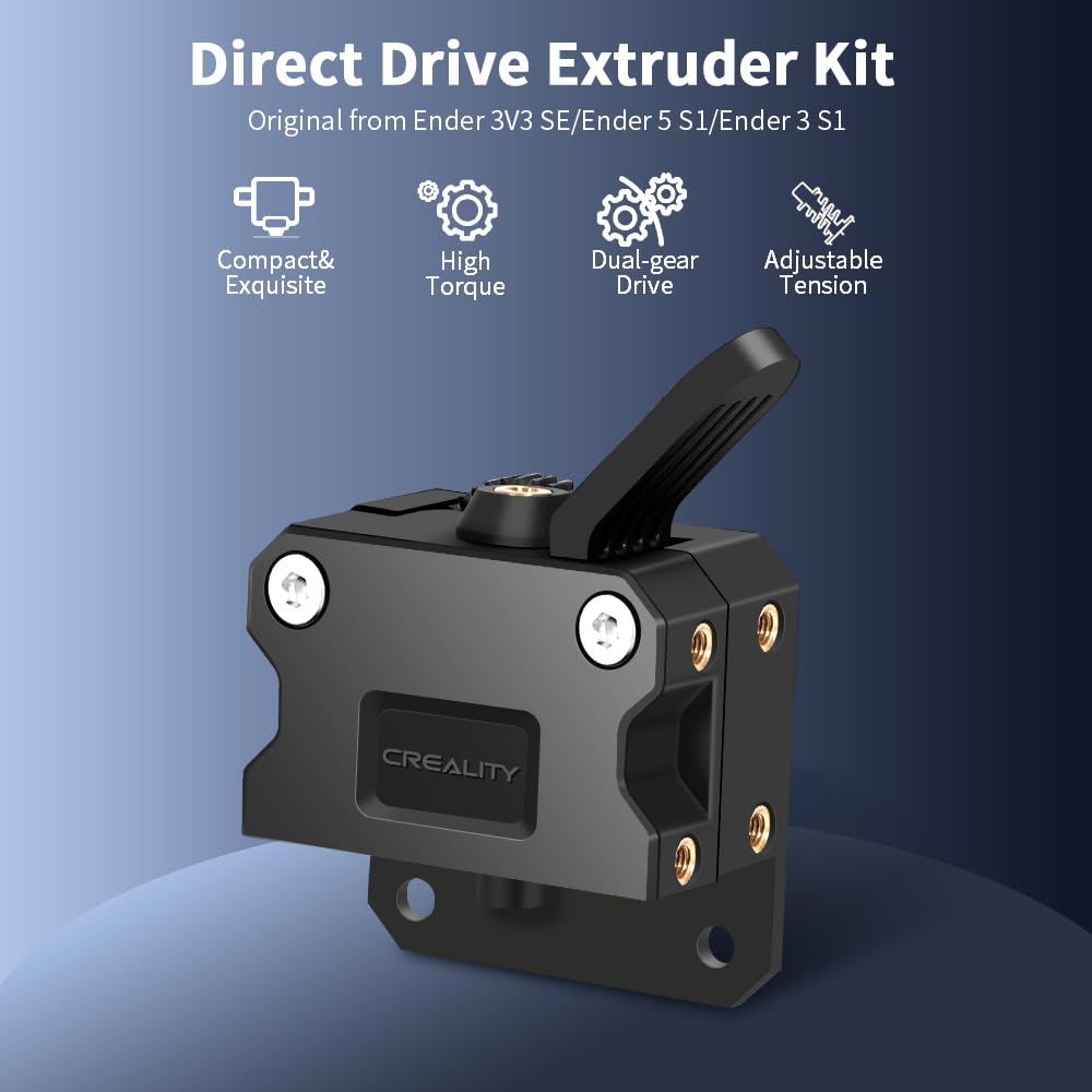 مجموعة أدوات بثق المحرك المباش - مراجعة Creality Printer Ender 3 V3 وسعره