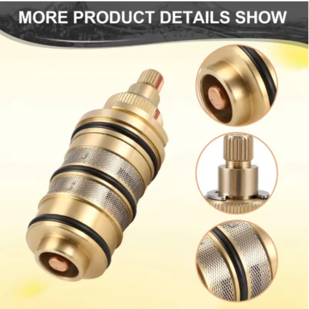 طقم استبدال خرطوشة الدش النحاس - مراجعة Shower Valve Cartridge وسعره