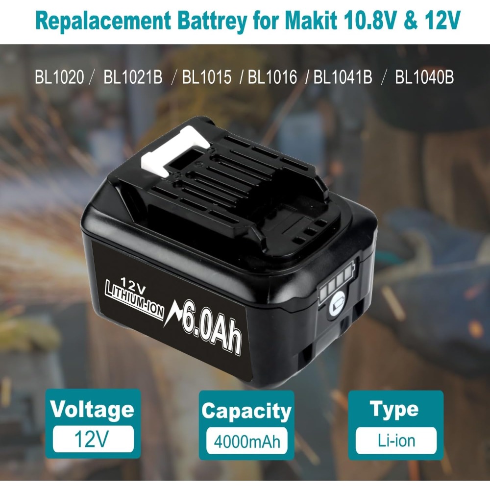 10.8 فولت 12 فولت 6A قابلة للش - مراجعة Makita Drill Hp1640 وسعره
