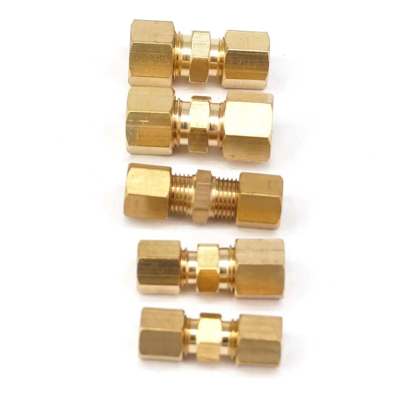 ضغط المناسب صالح أنبوب O.D 1/8 - مراجعة Compression Fitting Brass وسعره