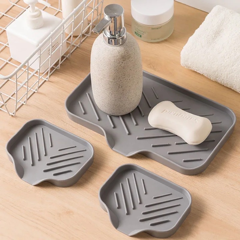 حامل صابون ذاتي التصريف من الس - مراجعة Silicone Tap Washer وسعره