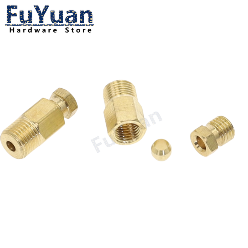 ضغط الطويق أنبوب ضغط تركيب 4 6 - مراجعة Compression Fitting Brass وسعره
