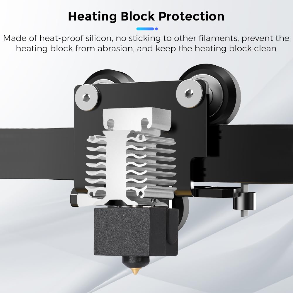 جورب سيليكون Creality Ender 3  - مراجعة Creality Printer Ender 3 V3 وسعره